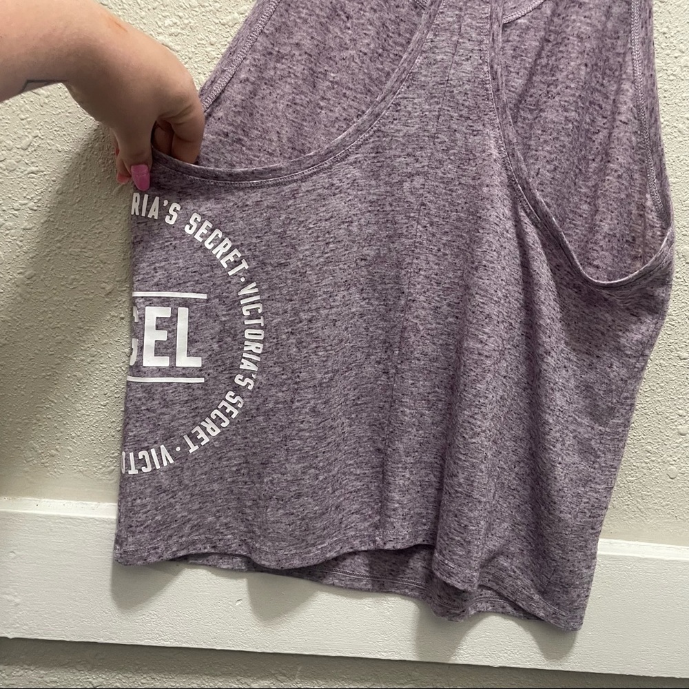 Victoria Secret Purple Racerback Tank Top - Picture 5 of 7